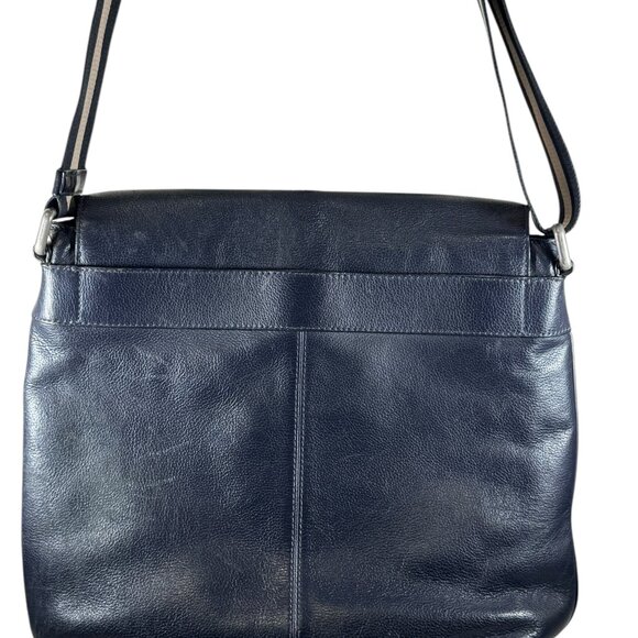 Coach Charles Sport Midnight Blue Leather Messenger Bag in MINT Condition - Picture 2 of 13